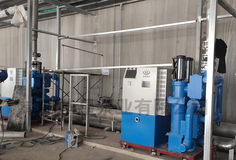 壓濾機入料泵使用現場